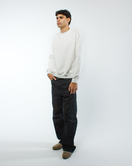 The Element Crewneck — Engineered White